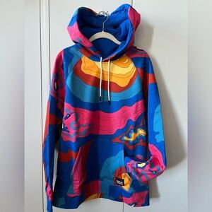Vibrant UGG Multicolor Hoodie Mens US Large